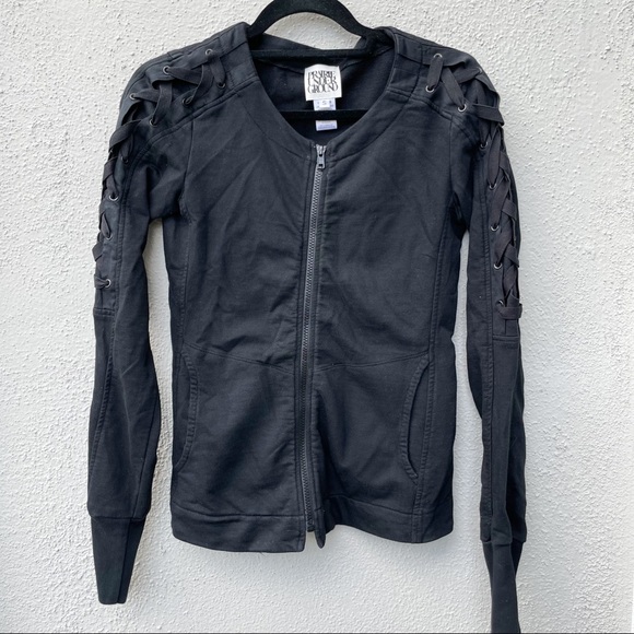 Prairie Underground Jackets & Blazers - Prairie Underground jacket knit sweater jacket lace up